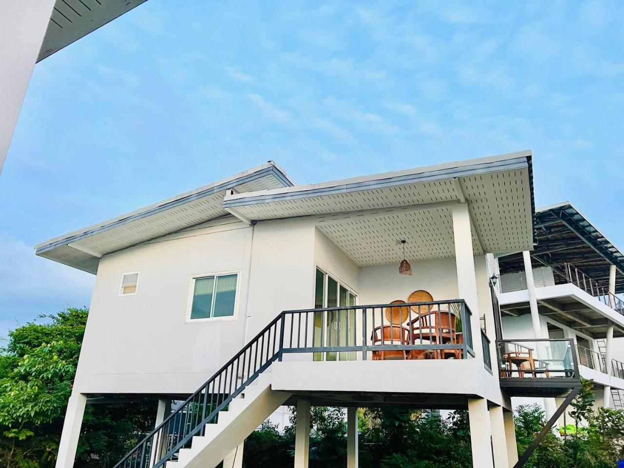 וילה Sunset Hilltop Ocean View 2bd House Haad Tian
