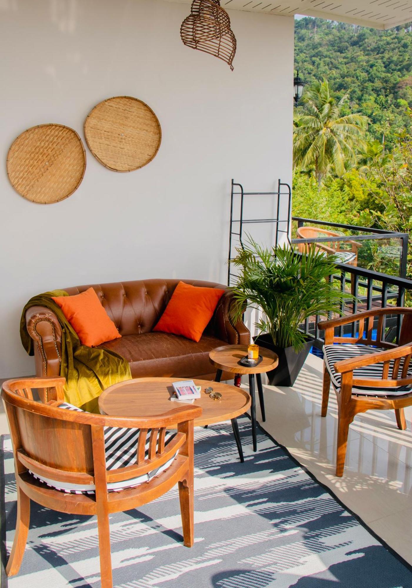 Sunset Hilltop Ocean View 2bd House וילה *